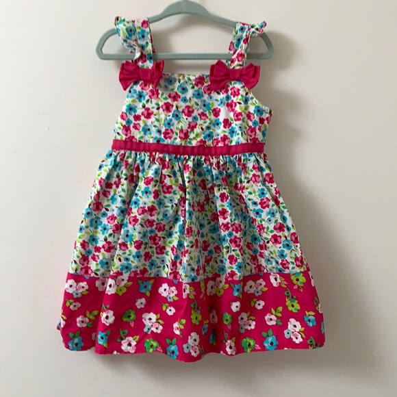 nannette kids Other - Nannette kids floral ruffled sleeve dress